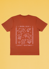 Animal Allies Burnt Orange T-Shirt