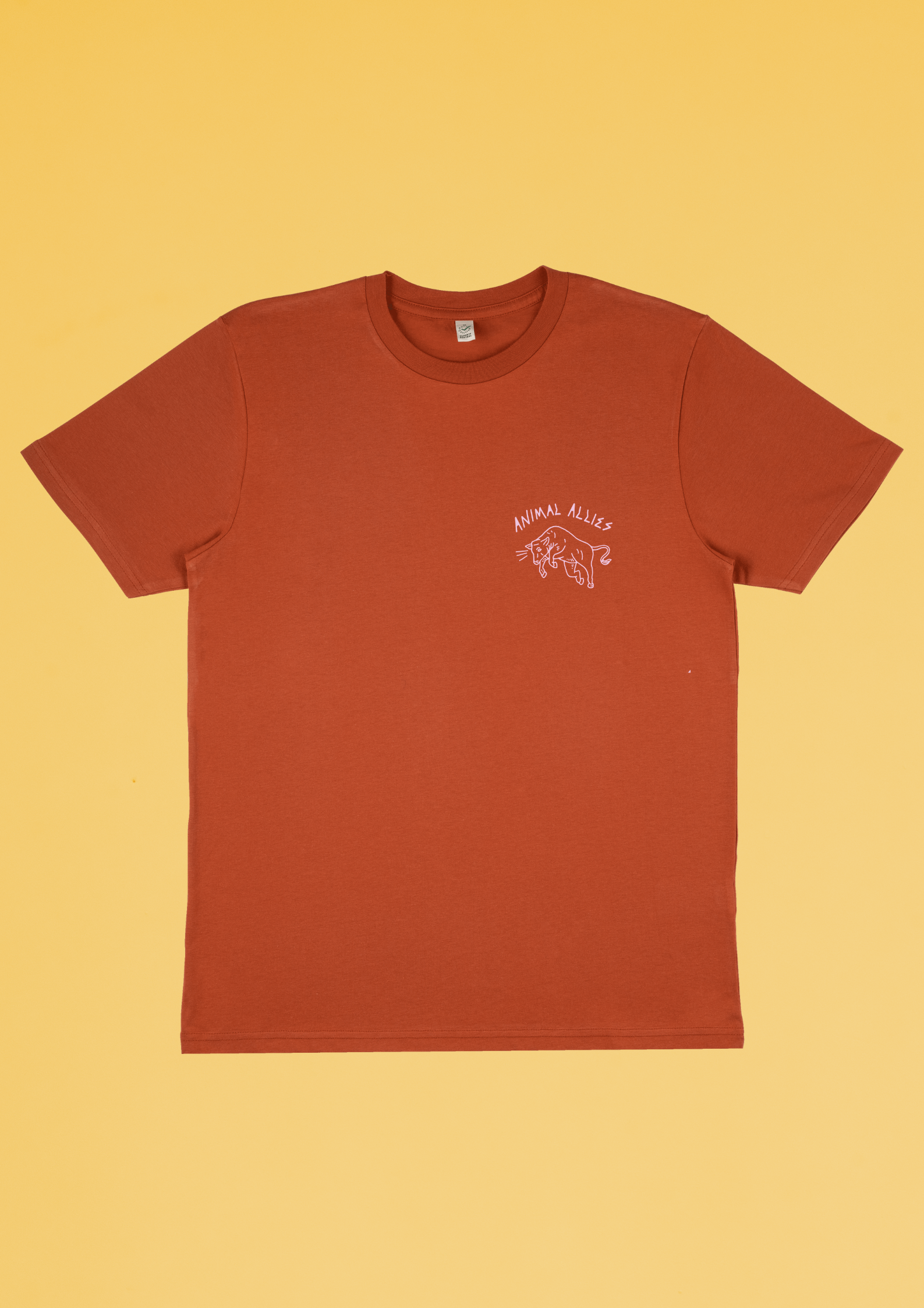 Animal Allies Burnt Orange T-Shirt