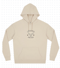 Until All Are Free Grey Hoodie