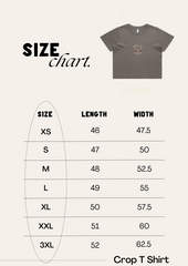 Until All Are Free Grey Cropped T-Shirt